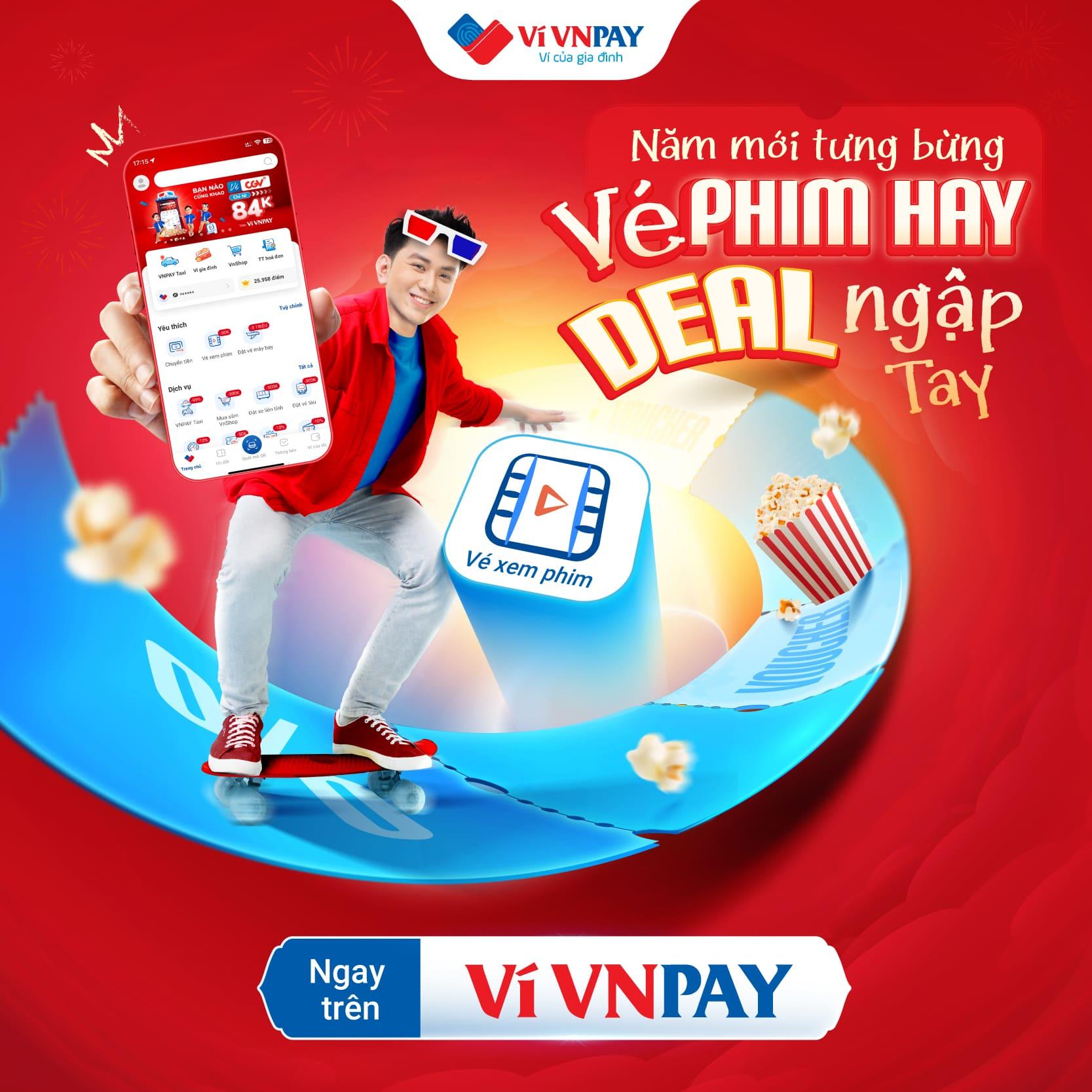 Cập nhật lịch chiếu phim tháng 2/2025 và đặt vé phim trên VNPAY App
